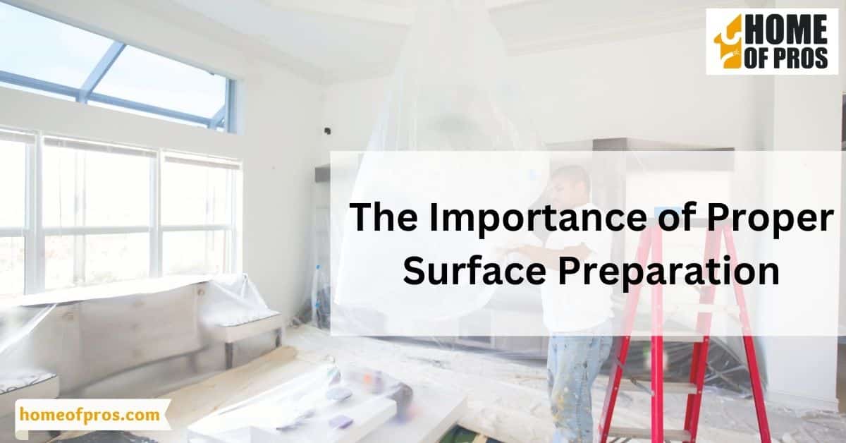 The Importance of Proper Surface Preparation