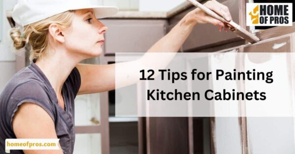 12 Tips for Painting Kitchen Cabinets