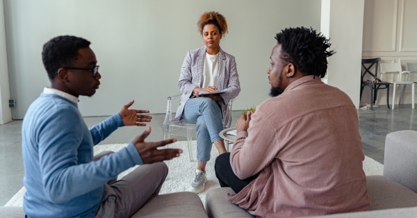 Family mediation concept