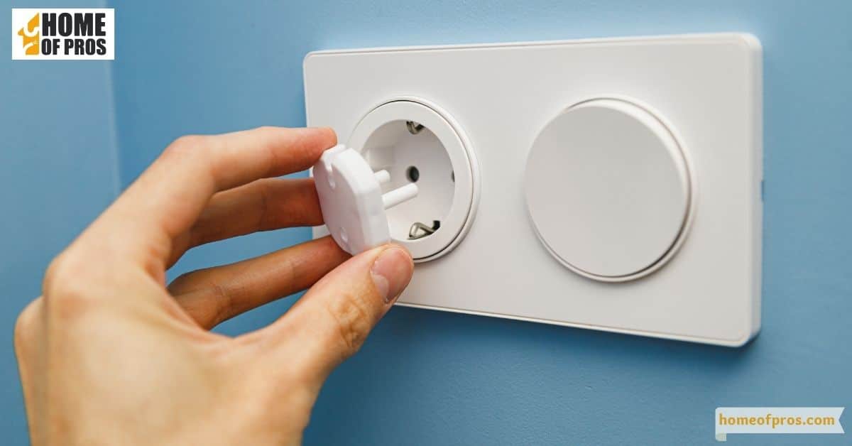 Step 2: Using sliding safety outlets or plugs
