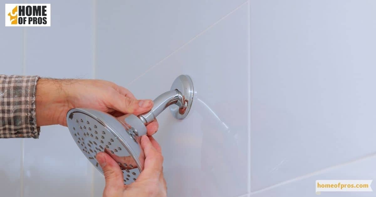 Step 2: Remove the old showerhead