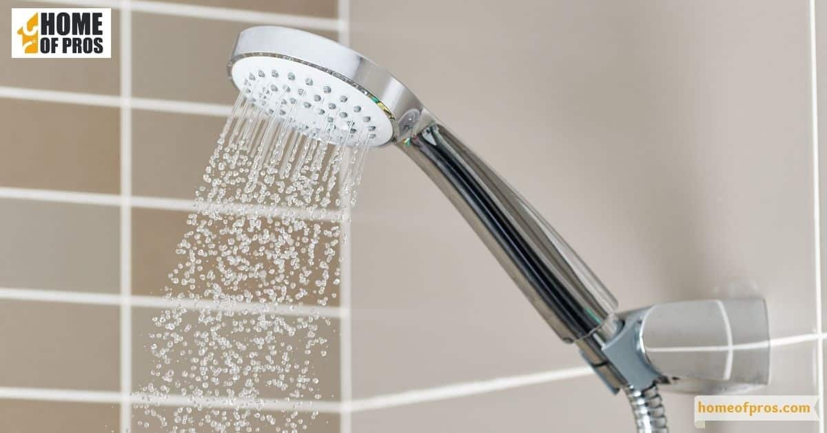 Adjust shower heads to reduce the flow rate