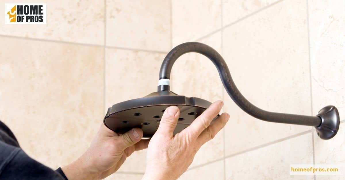 Step 5: Install the new showerhead