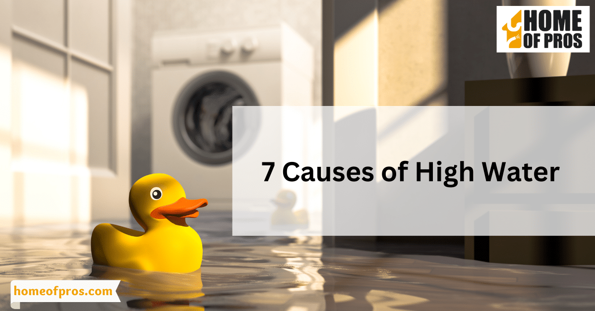 7 Causes of High Water