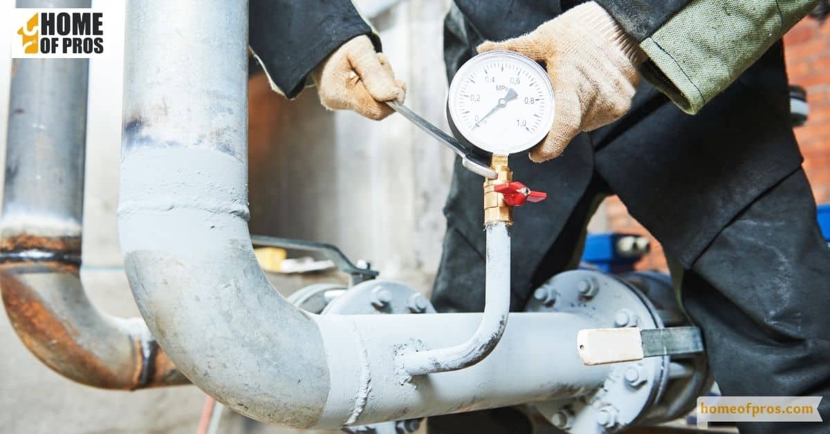 Install a water pressure-reducing valve