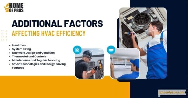 Additional Factors Affecting HVAC Efficiency