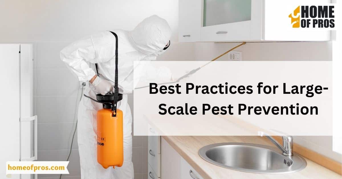 Best Practices for Large-Scale Pest Prevention