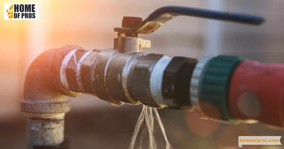 Bleed air from the tank using a hose