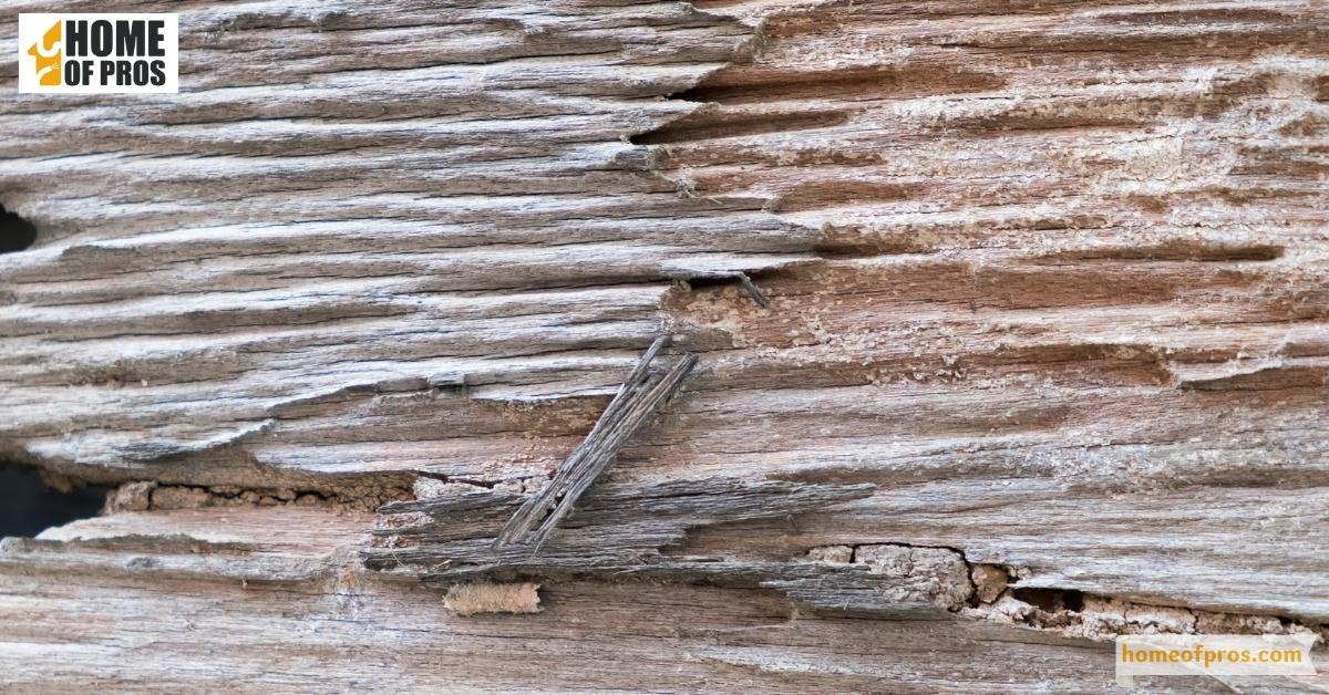 Buckling wood or swollen floors and ceilings