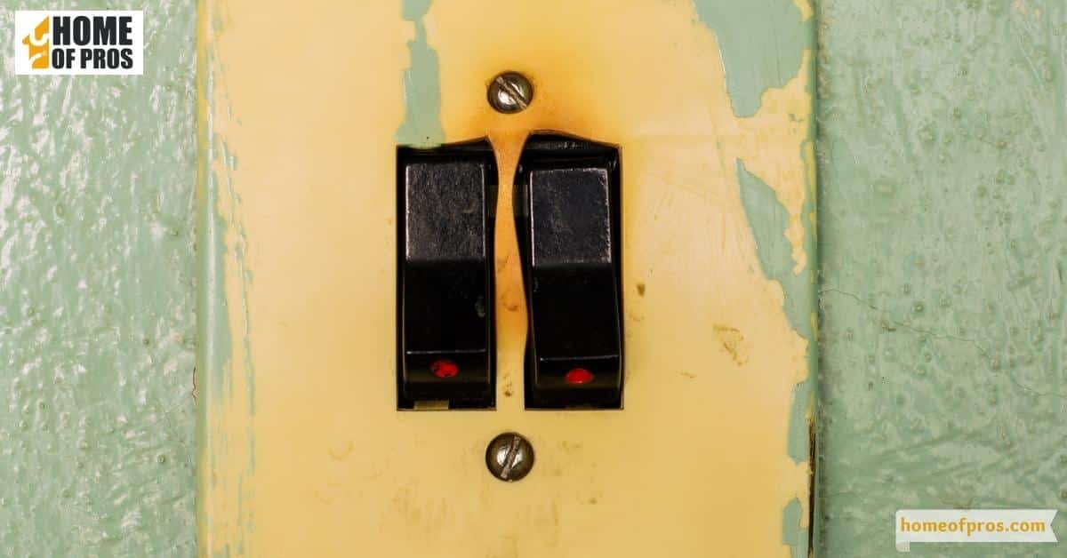 Burnt Smell near the Switch