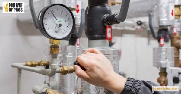 Check the Pressure Relief Valve