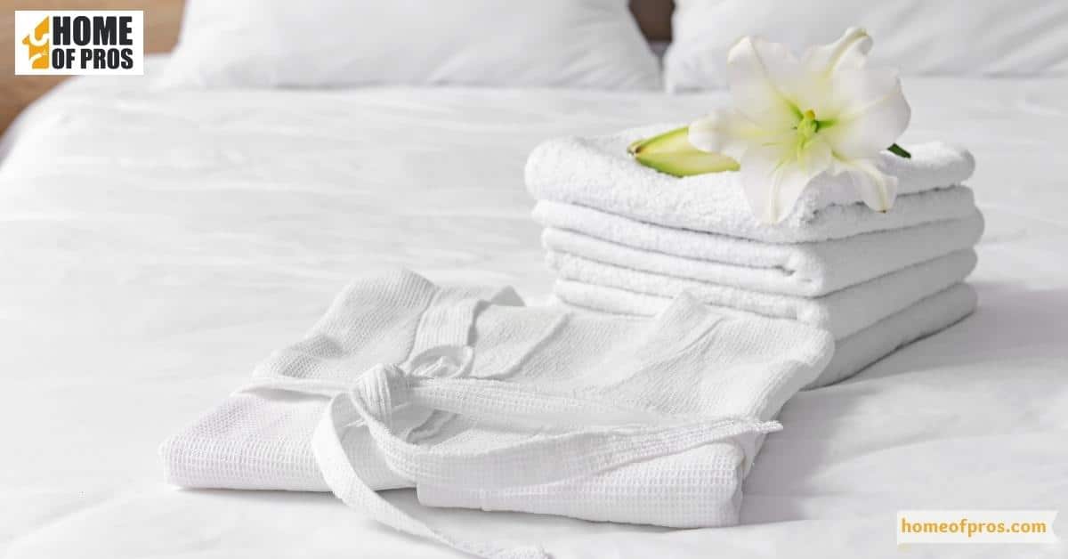 Clean bedding and clothing
