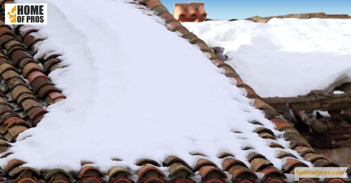 Clearing Snow Build-Up