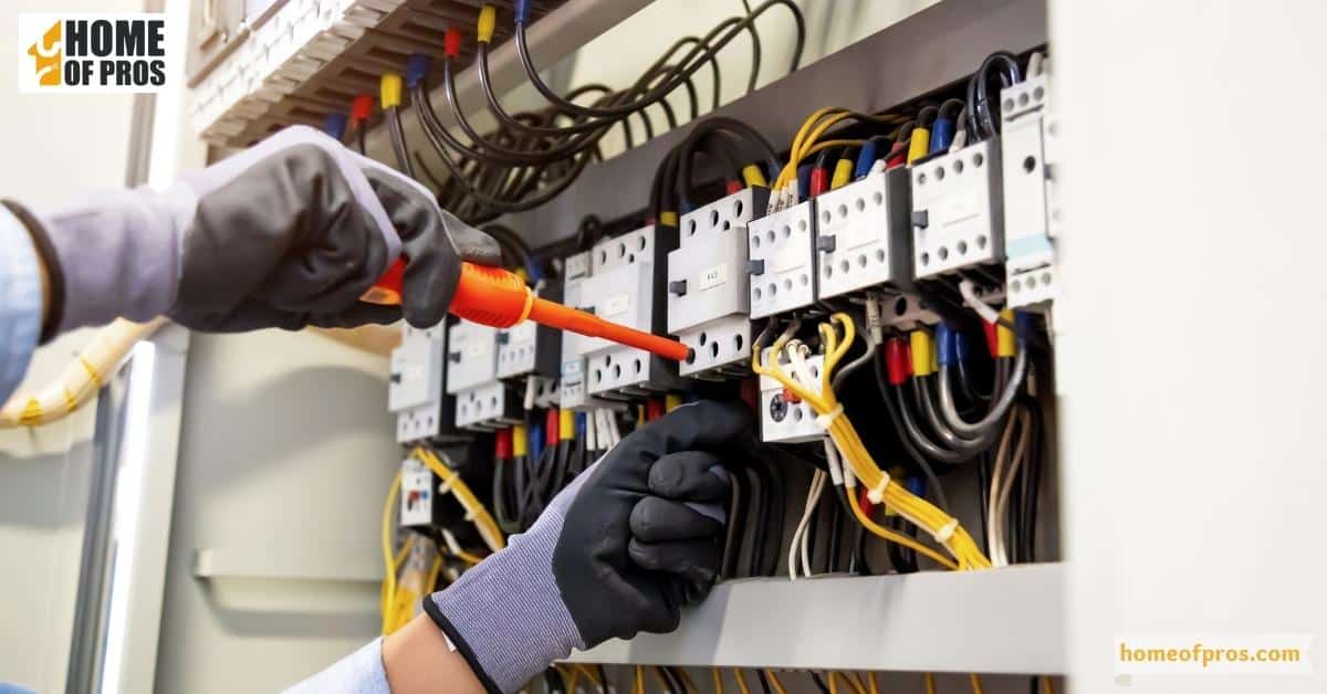 Connect the ground wire to the box