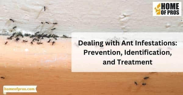 Dealing with Ant Infestations: Prevention, Identification, and Treatment