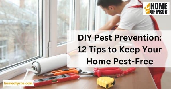 DIY Pest Prevention: 12 Tips to Keep Your Home Pest-Free