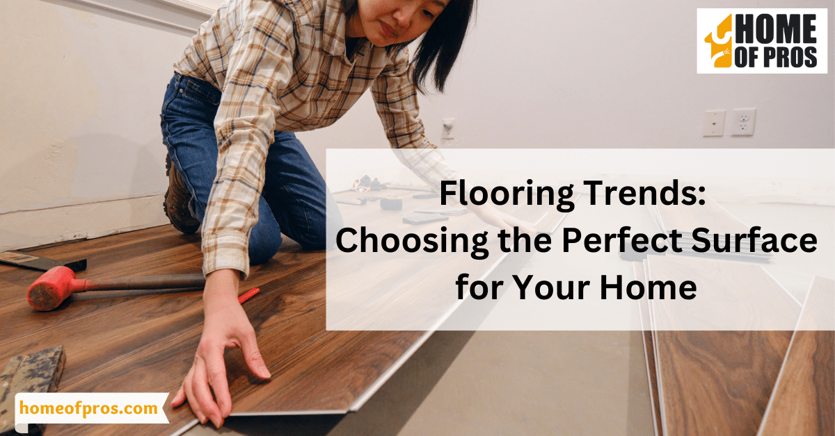 Flooring Trends: Choosing the Perfect Surface for Your Home