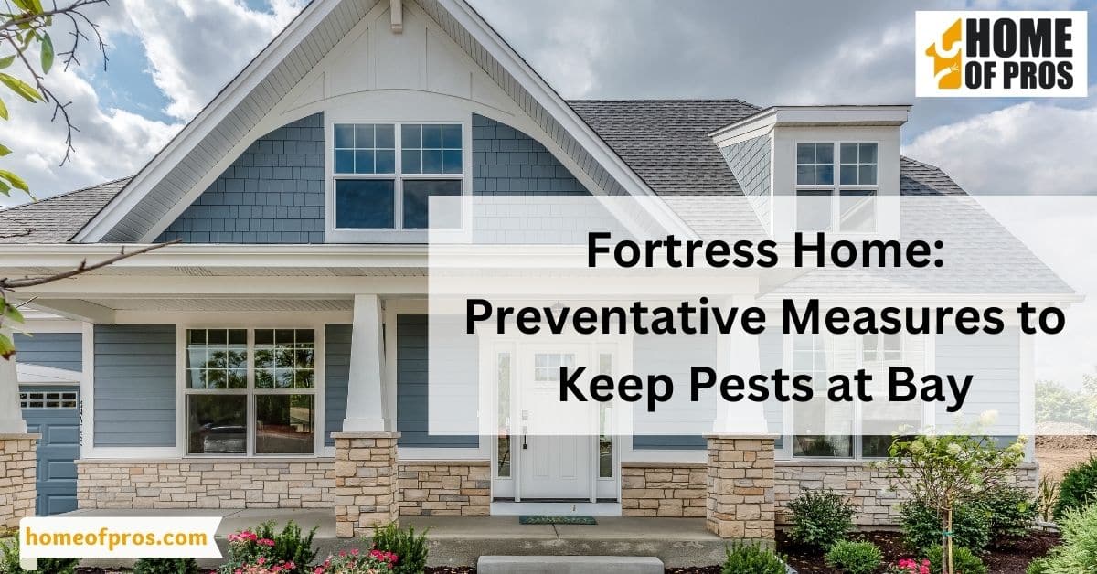 Fortress Home: Preventative Measures to Keep Pests at Bay