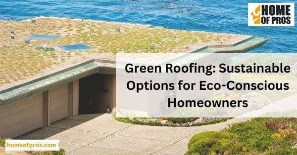Green Roofing: Sustainable Options for Eco-Conscious Homeowners