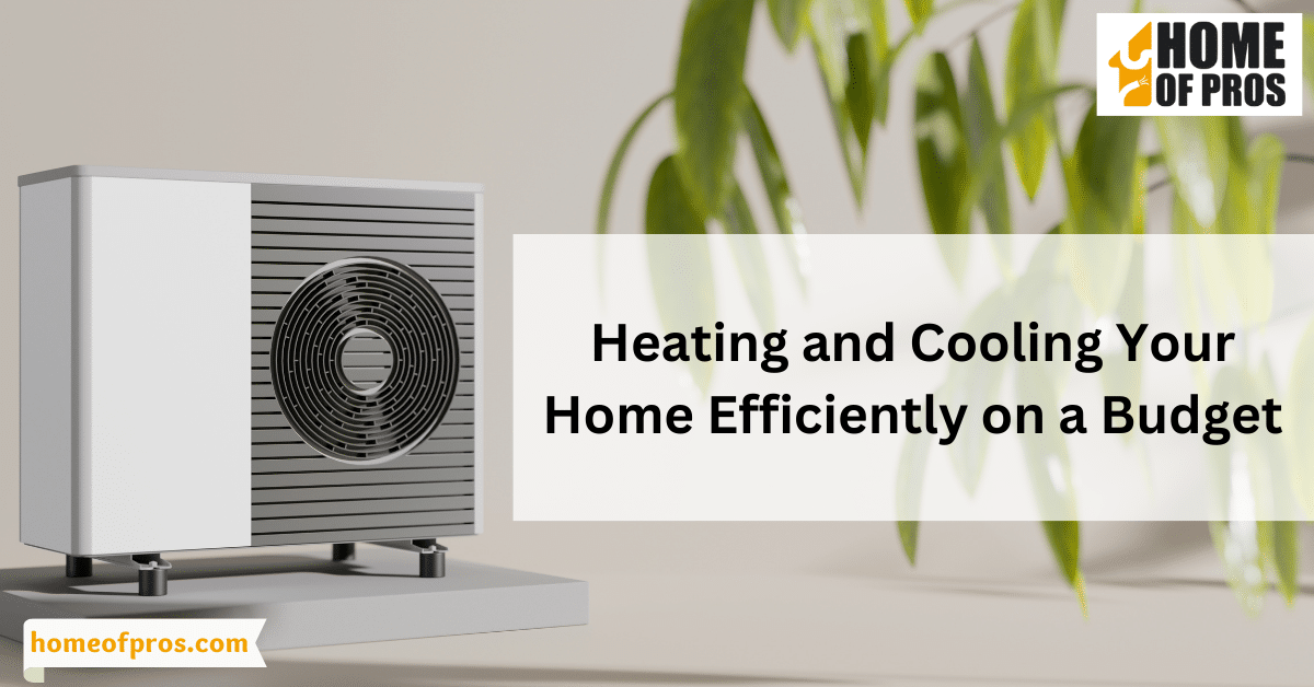 Heating and Cooling Your Home Efficiently on a Budget