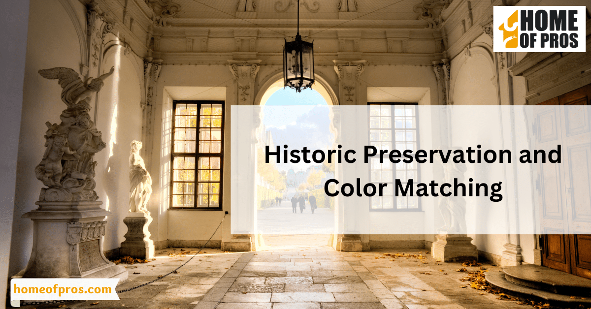 Historic Preservation and Color Matching