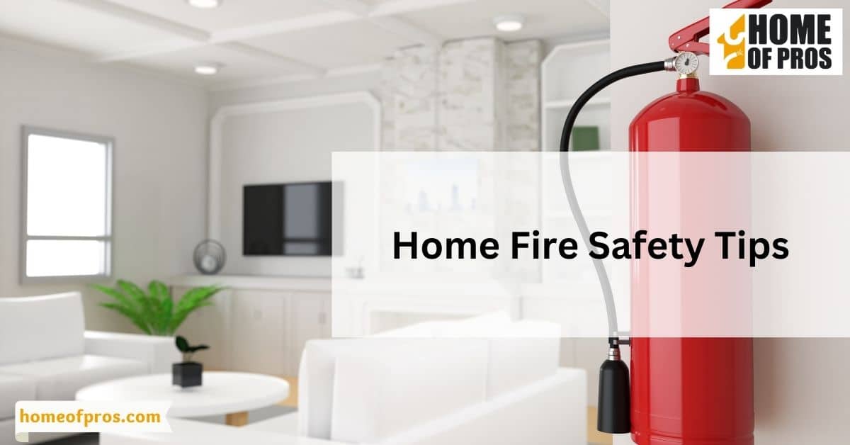 Home Fire Safety Tips