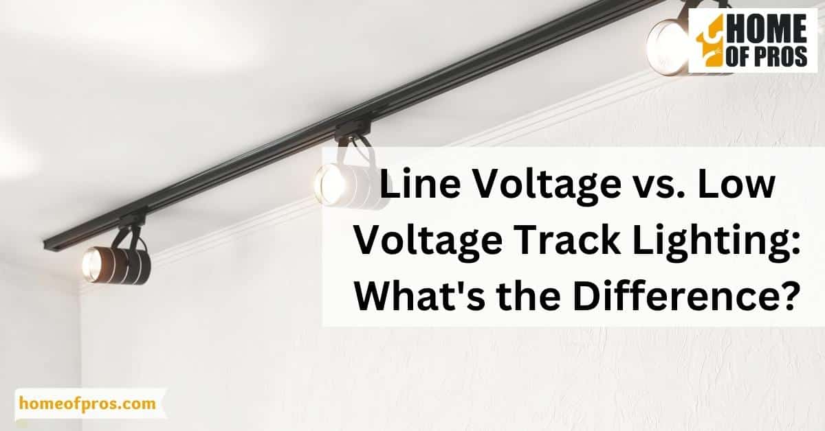 Line Voltage vs. Low Voltage Track Lighting: What’s the Difference?