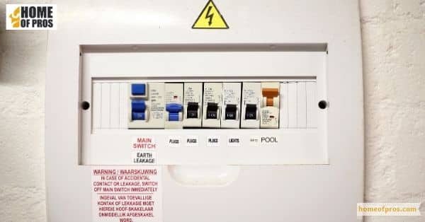 Identify the Main Switch