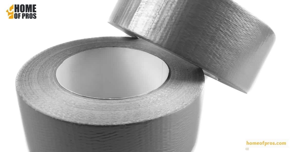 Inspect ductwork for leaks and seal them with duct tape