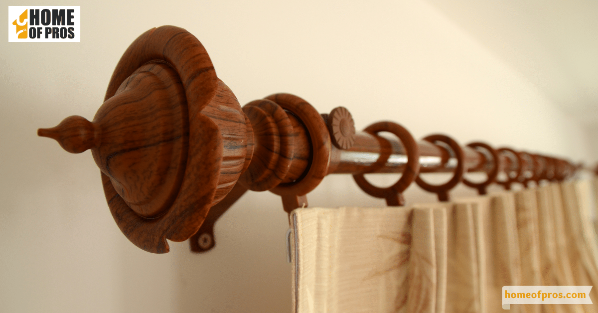 Installing Modern Curtain Rods and Hangers