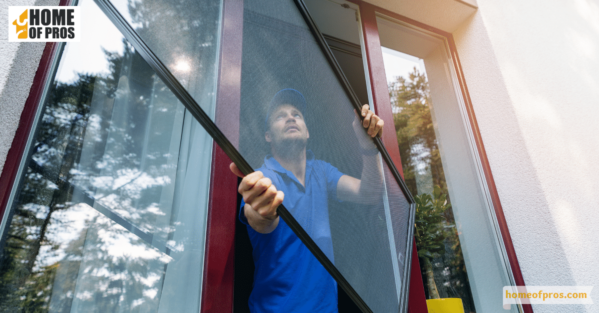 Installing Screens on Windows and Doors