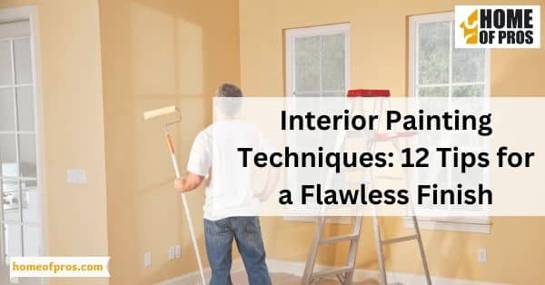 Interior Painting Techniques: 12 Tips for a Flawless Finish