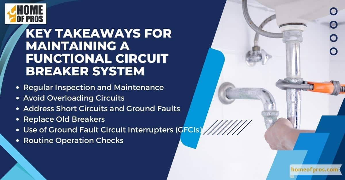 Key Takeaways for Maintaining a Functional Circuit Breaker System