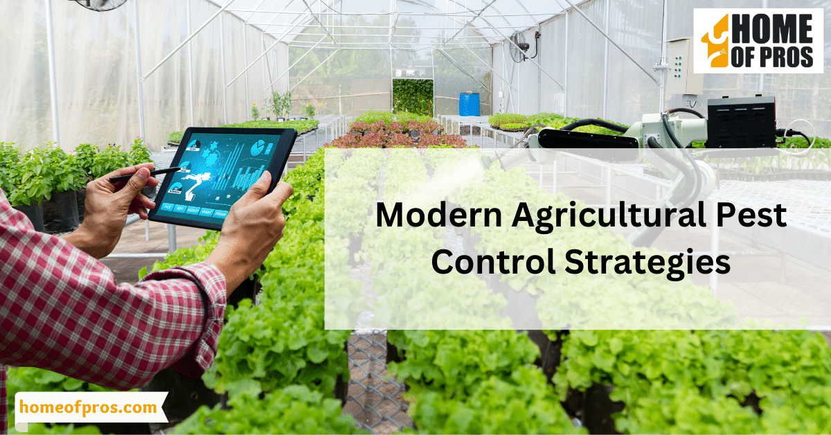 Modern Agricultural Pest Control Strategies