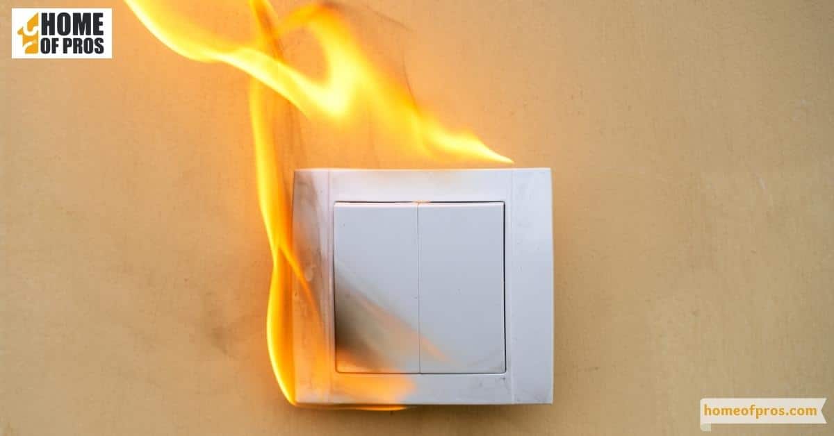 Overheating Switch Plate