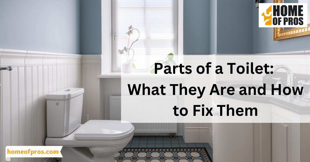 Parts of a Toilet: What They Are and How to Fix Them