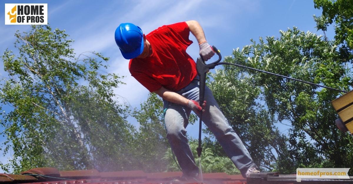 Power-Wash Roof (Optional)