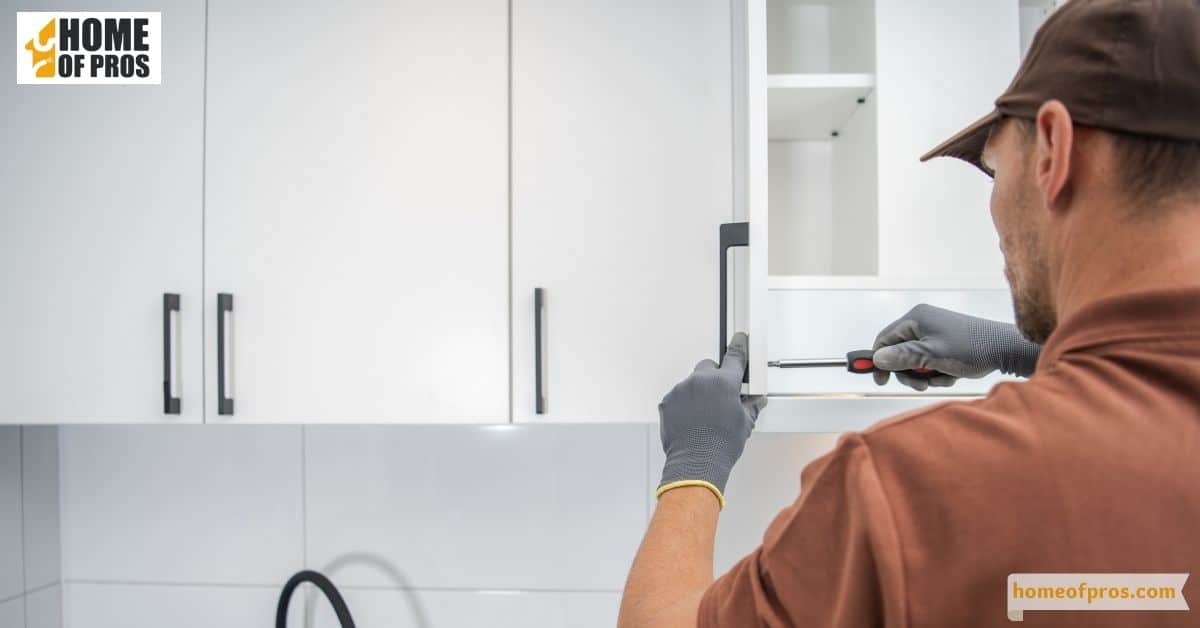 Re-install Cabinet Doors and Hardware When Finished