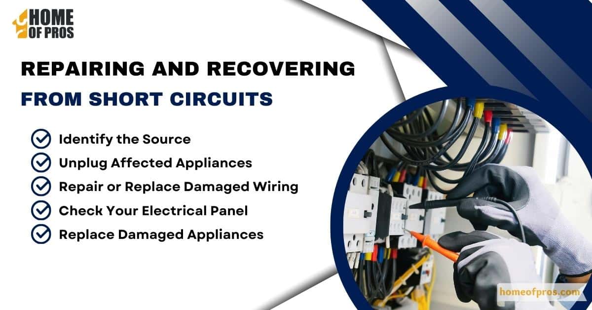 Repairing and Recovering from Short Circuits