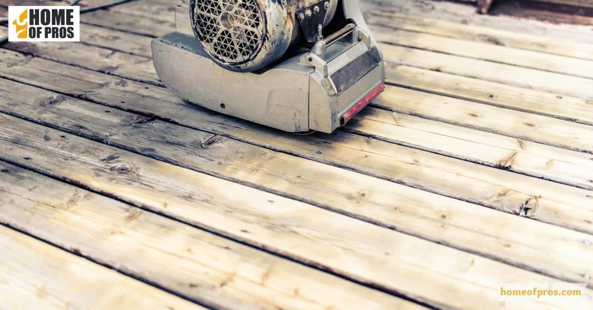 Sand the Floorboards