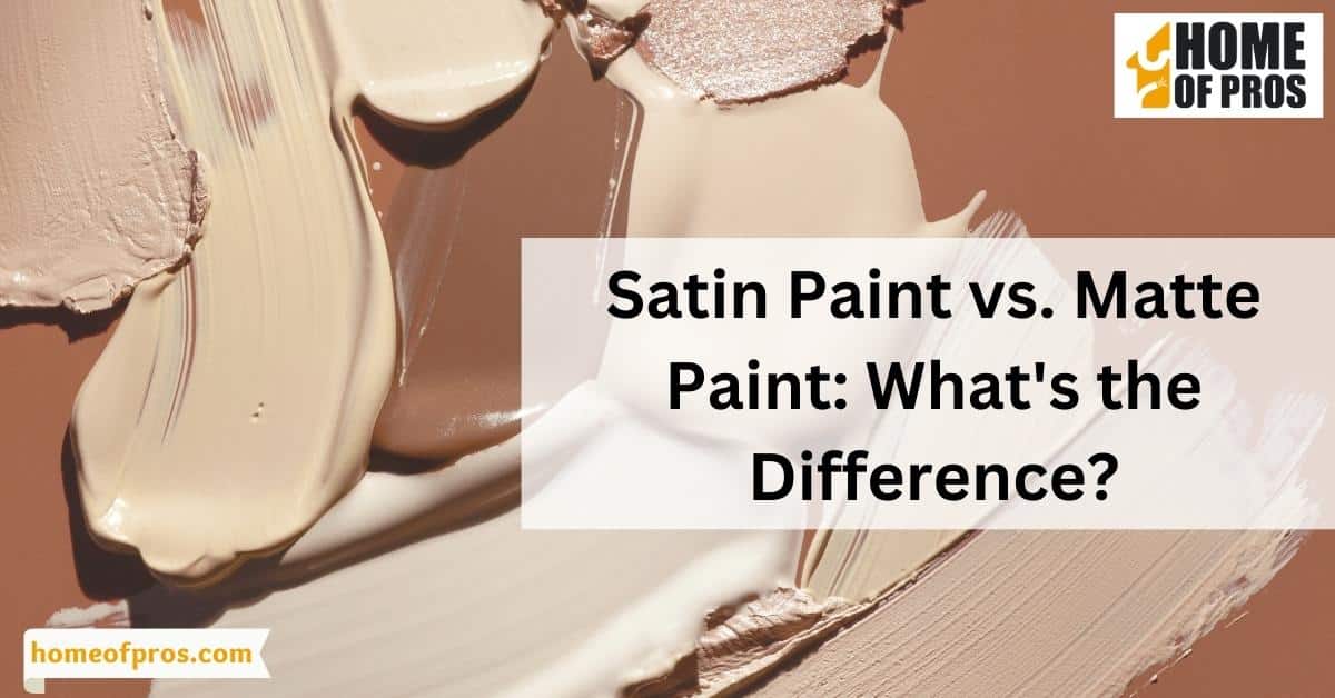 Satin Paint vs. Matte Paint: What’s the Difference?