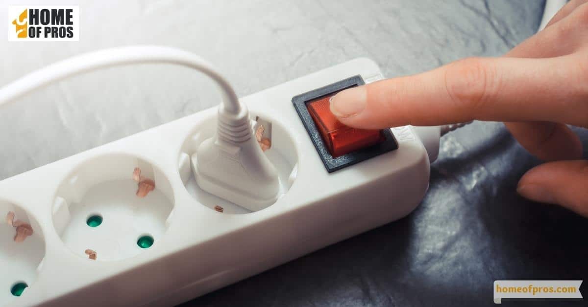 Shock or Tingling Sensation When Touching Appliances