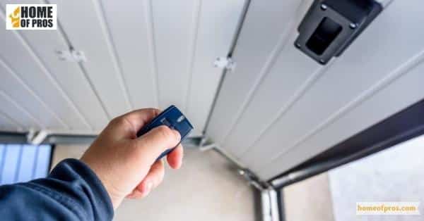 Testing the Operation of the New Garage Door Opener