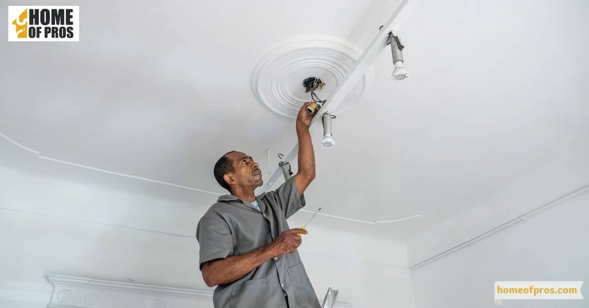Turn Off the Power and Remove the Old Fixture