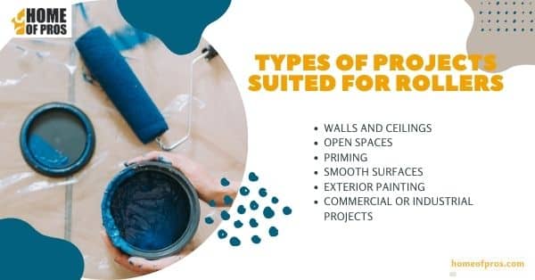 Types of Projects Suited for Rollers