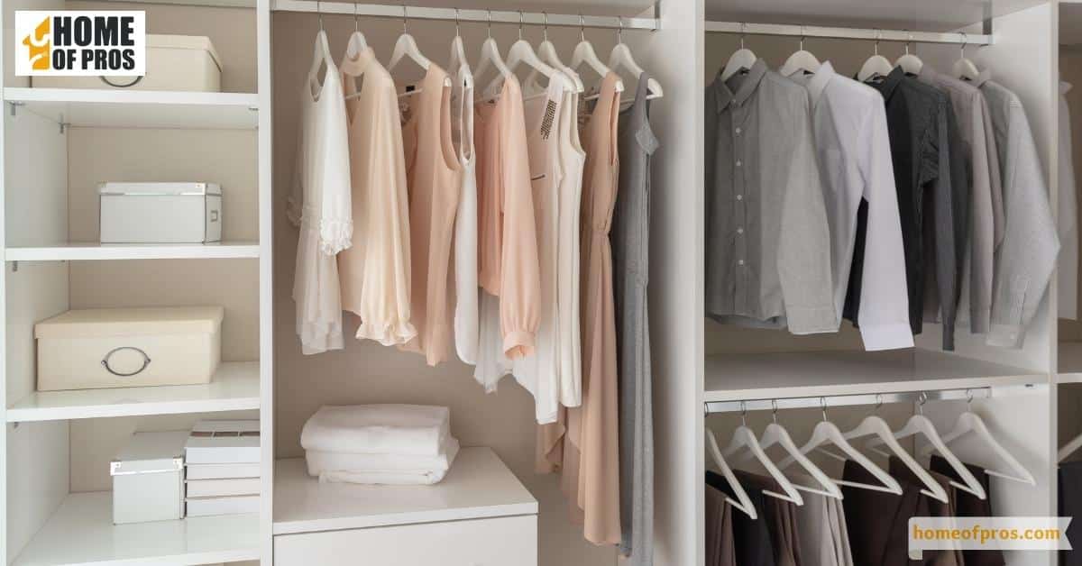 Use hanging organizers in the closet