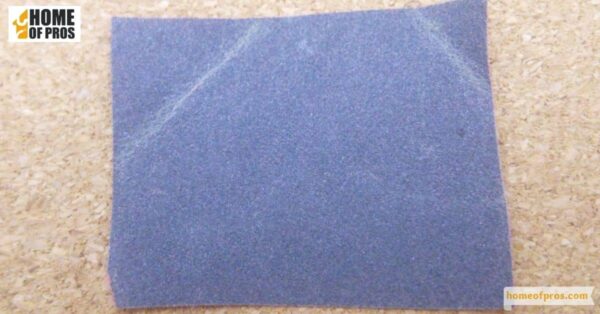 Use Sandpaper Between Each Coat