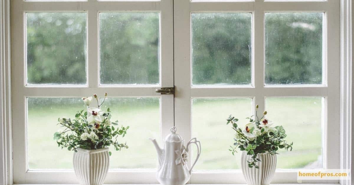 Use the space above the windows