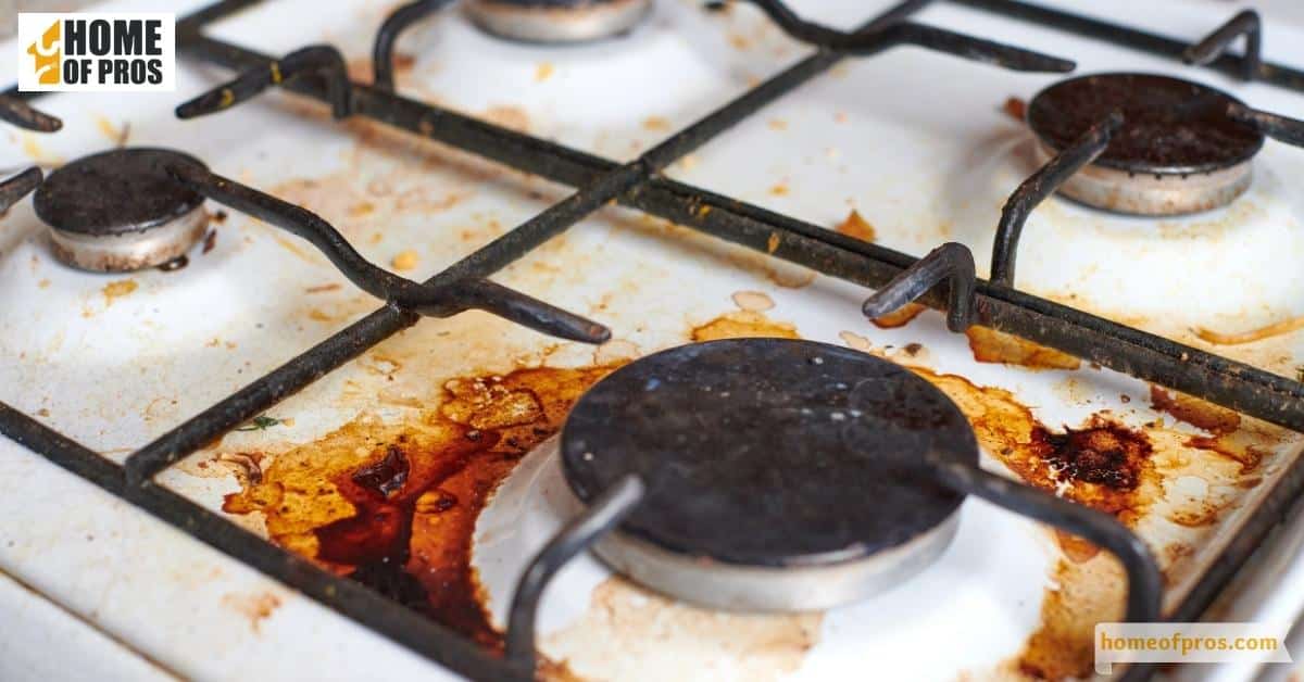 Using Soap to Clean Your Gas Range Burners