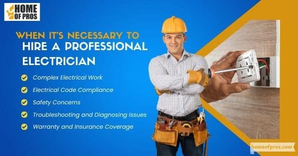 When It's Necessary to Hire a Professional Electrician